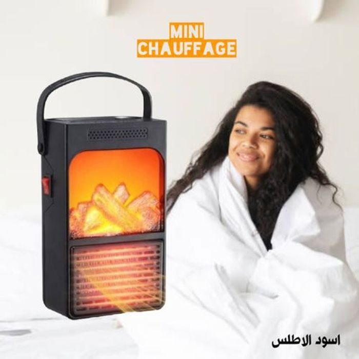 Chauffage électrique portable - PTC - Mini - Économie d'énergie - Chauffage rapide - Sécurisé
