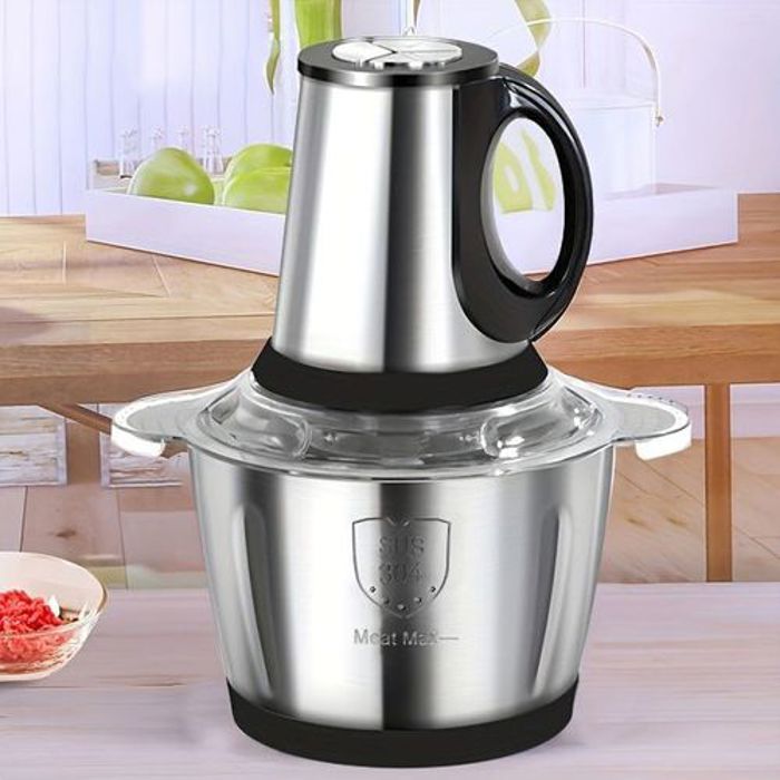 Hachoir électrique - GENERIC - 5 Lames - Acier Inoxydable - 1200 W - 5 Litres