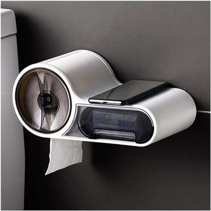 Boîte de papier toilette - Non spécifié - Murale - Antidérapante - Détachable - Design chic