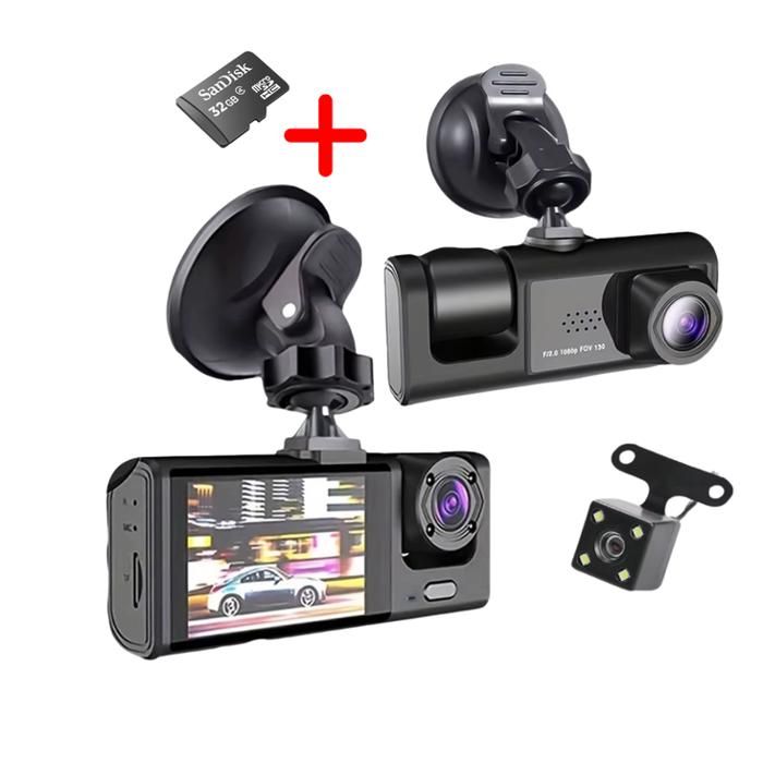 Dashcam avec carte memoire 32GB