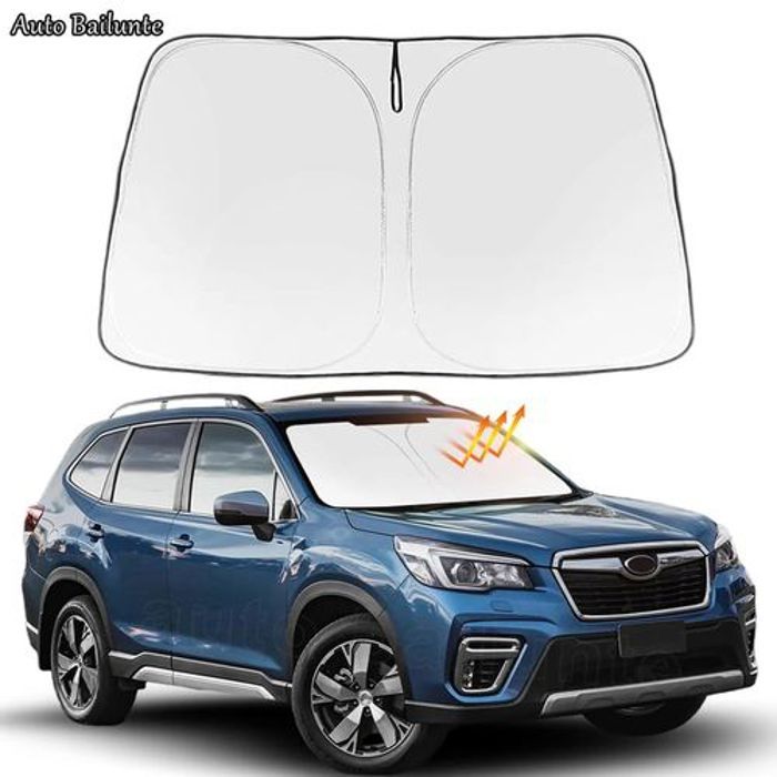 Couvre Pare-brise voiture pliable aide refroidissement intérieure AccessoireAuto