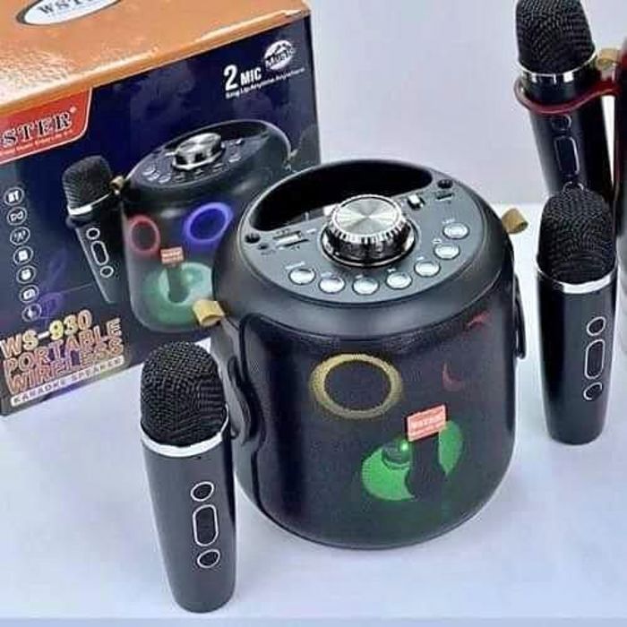 Haut-parleur Portable - WS-930 - Sans fil - Bluetooth 5.0 - Étanche - Double Microphone