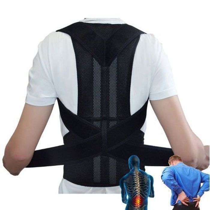 Back pain Posture efficace pour ceux qui souffrent de courbure du dos