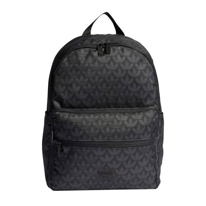 Sac à Dos - Adidas - Monogram Logo - Noir - 25,25 L - 100% Polyester Recyclé