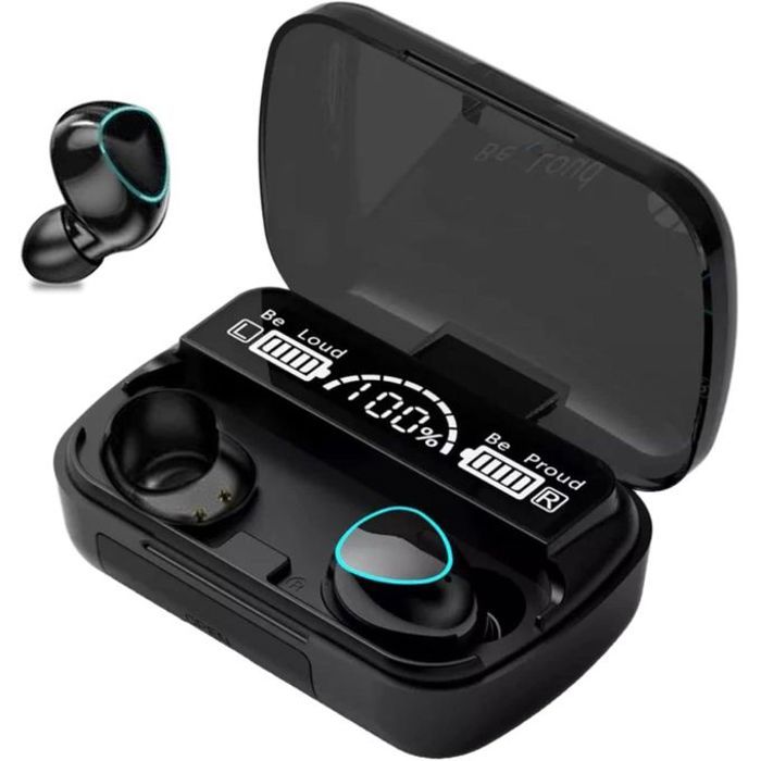 Écouteurs Sans Fil Bluetooth 5.1 - Son HD, Réduction de Bruit et Commande Tactile