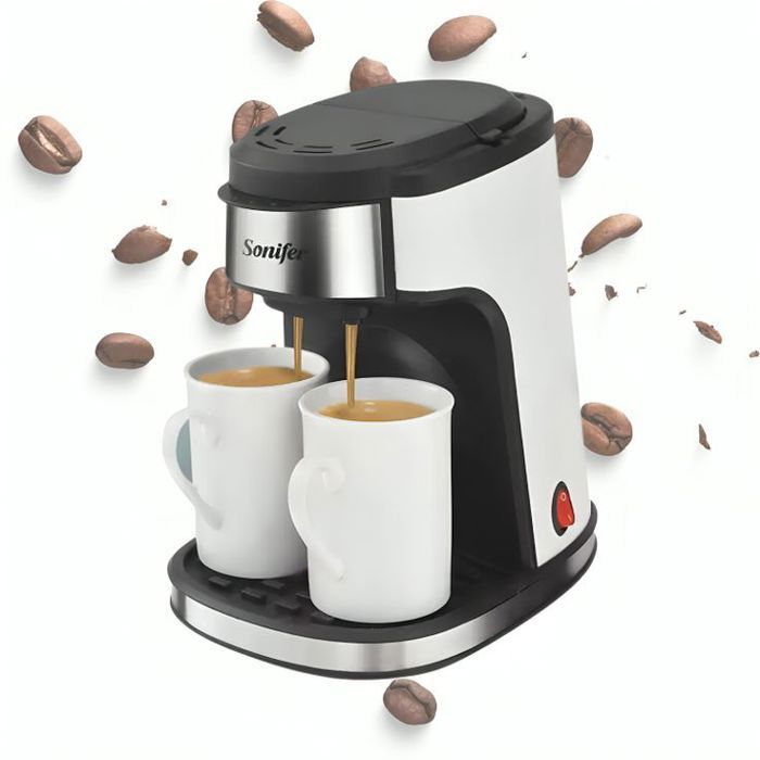 Cafetière filtre - SF - SF-3540 - 2 tasses - 450 W - Design compact