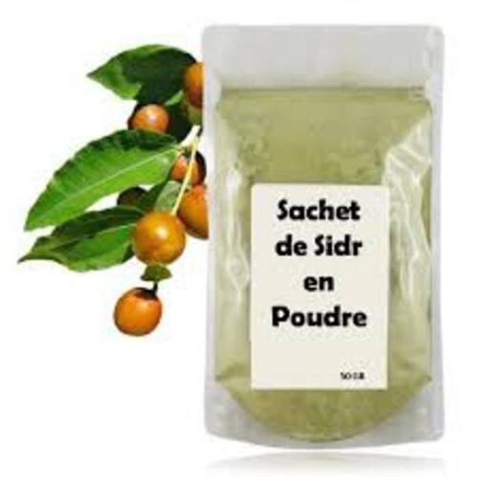 Poudre de Feuilles de Jujubier - Naturel - 100g - Soins capillaires - Soins corporels - Riche en nutriments