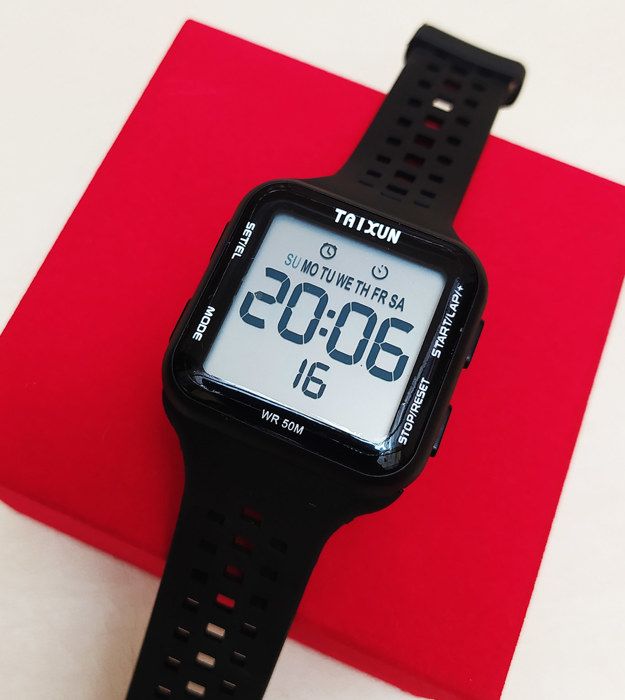 montre Sports élégante Numérique Lumineux Multifonction water-résiste 652365417