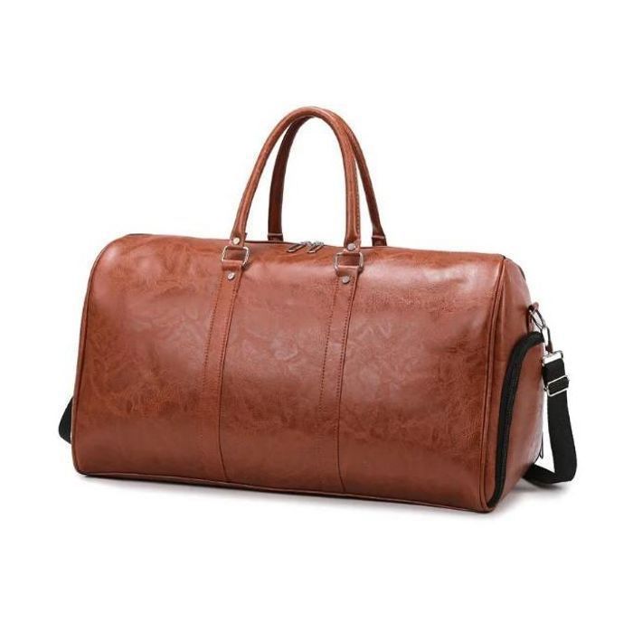 Sac en cuir PU imperméable de haute qualité, grande capacité, à bandoulière