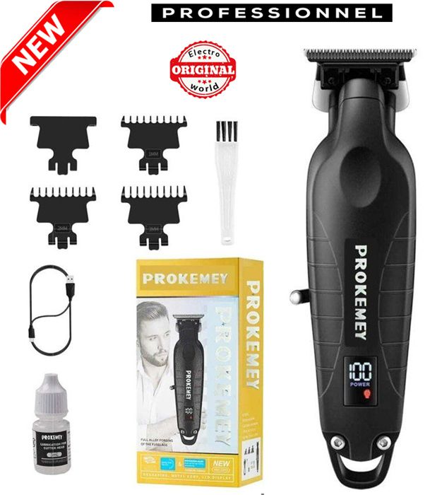 Tondeuse Électrique Sans Fil – Précision et Performance pour Cheveux et Barbe Type-c Zéro