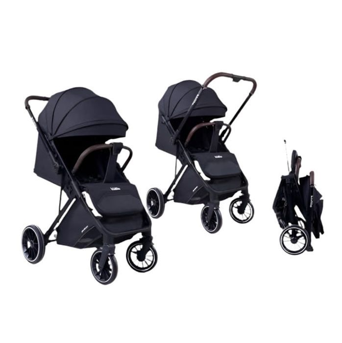 Poussette Réversible  –  Kidilo BLEU MARINE
