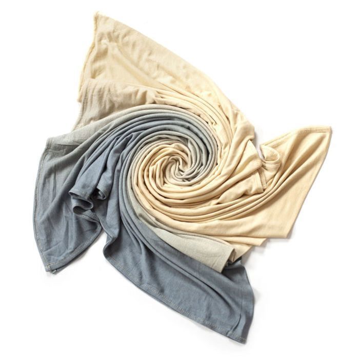 Châle - OLGA - Dégradé Beige - Lycra - Chic - Automne/Hiver