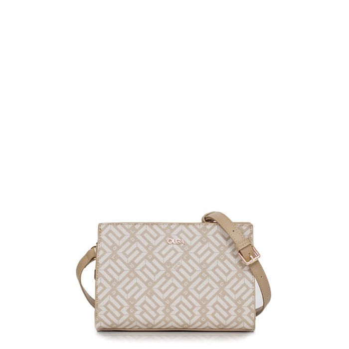 Sac - OLGA - Unique - Beige - Synthétique - Porté main