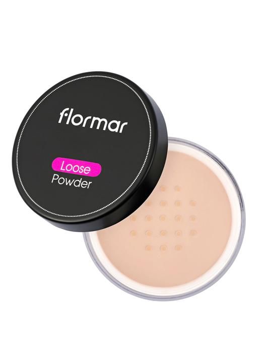Poudre libre - Flormar - 001 PALE SAND - Texture soyeuse - Finition semi-mate - Longue tenue