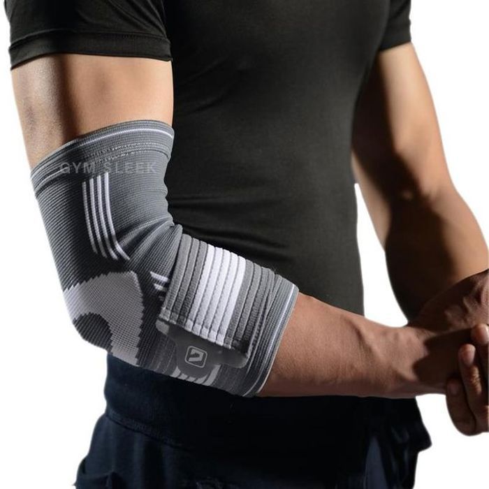 Bandage Coude Élastique Compression Coudière Protection Articulaire Réduction  Fatigue pour Sport Cyclisme Musculation Elbow Support