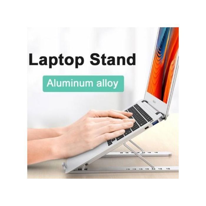 Laptop stand Support ordinateur portable en alliage d'aluminium réglable et pliable