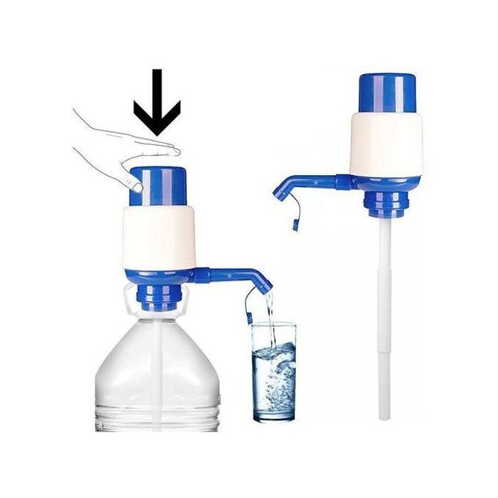 Pompe à Eau Portable, Presse Manuelle Convient pour Bouteille d'Eau de 3 à 10 L
