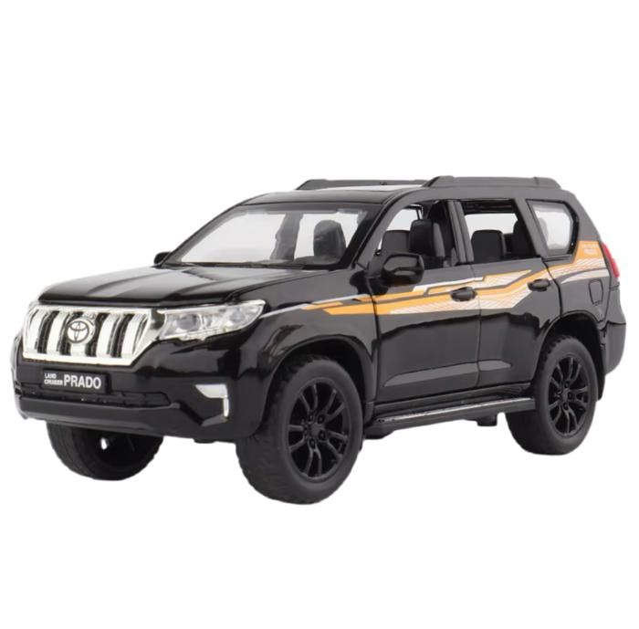 Modèle réduit - Toyota - Prado - Échelle 1:32 - Sons réalistes - Phares LED - Mouvement à friction