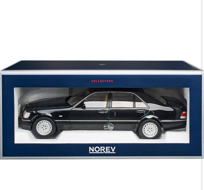 Modèle réduit - Mercedes-Benz - S W140 - Échelle 1:32 - Alliage métallique - Multicolore