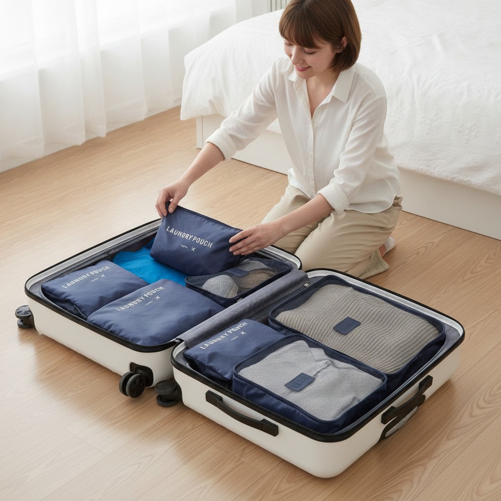 6 Sacs de Rangement Pratiques pour Voyages et Maison - Marjane Mall - Image 4