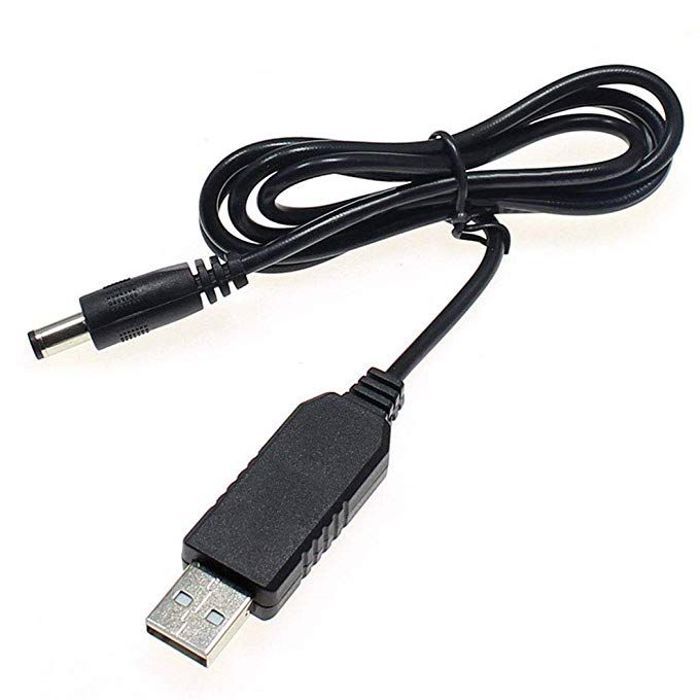 USB Boost Cable 5V à 12V