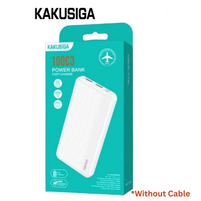 KAKUSIGA usine OEM multi-usages à l'extérieur Portable 10000 mah banque d'alimentation chargeur de batterie sans fil banques d'alime