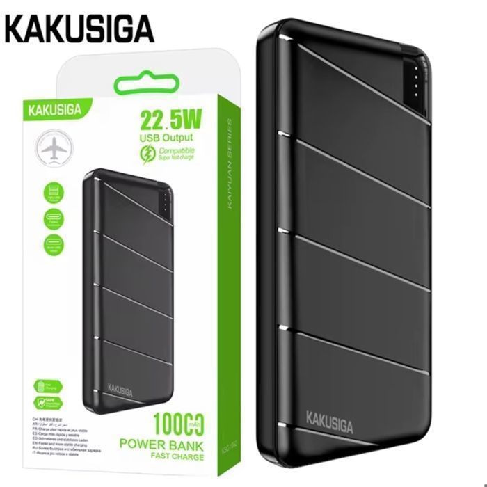 Kakusiga KAKUSIGAA Batterie Externe Power Bank 10000mAh 22.5W – Charge Rapide et Portable