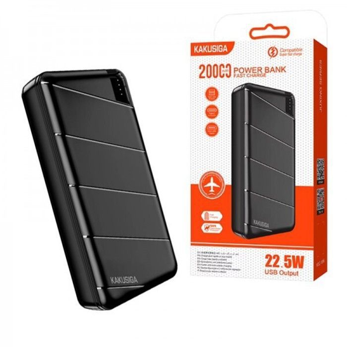 KAKU/kakusiga. KSC-1086 Power Bank 20000mAh PD20W Hot Selling Cheap Powerbank 22.5w Fast Charging Universal Powerbank