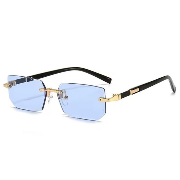 Lunettes de Soleil - Noname - Rectangulaires - Sans Monture - Anti-UV - Mixte