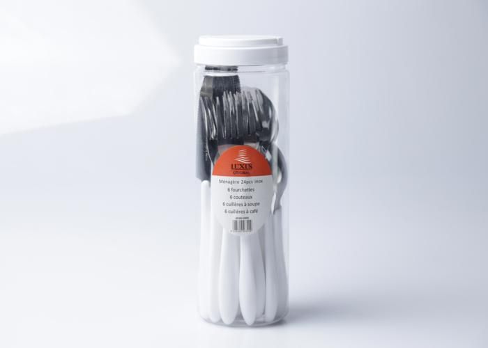 Ménagères 24pcs GP282-G995 Couleurs Assorties