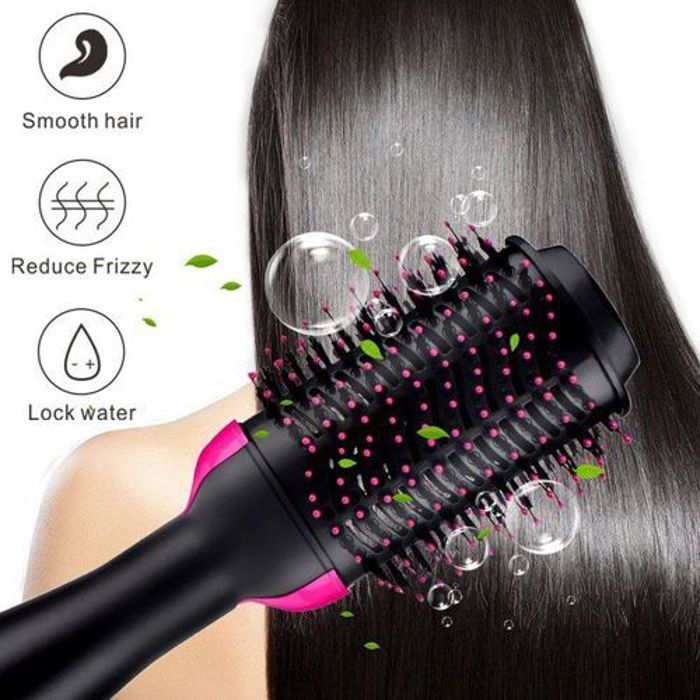 Brosse Sèche-cheveux - Revlon - One Step - Lissante - 2 niveaux de chaleur - Multicolore