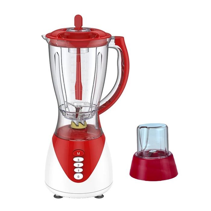 KOLN - Blender/Mixeur 2 en 1 - 1,5L/350W - Rouge