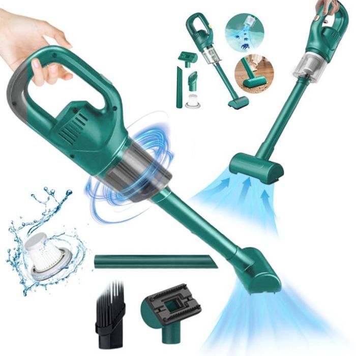 Aspirateur de Voiture sans Fil – Puissant et Portable pour Maison, Bureau
