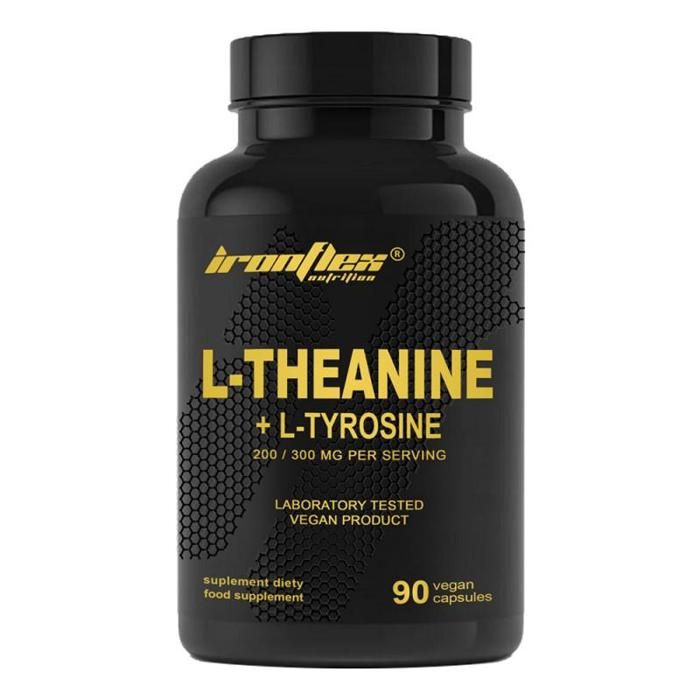 L-Theanine + L-Tyrosine 90 Caps - Concentration & Réduction du Stress