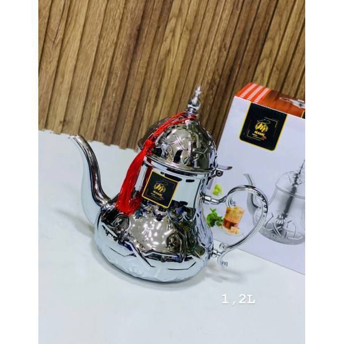 Théière Inox de Volume 1200 ml - Théière marocaine moderne, BERRAD