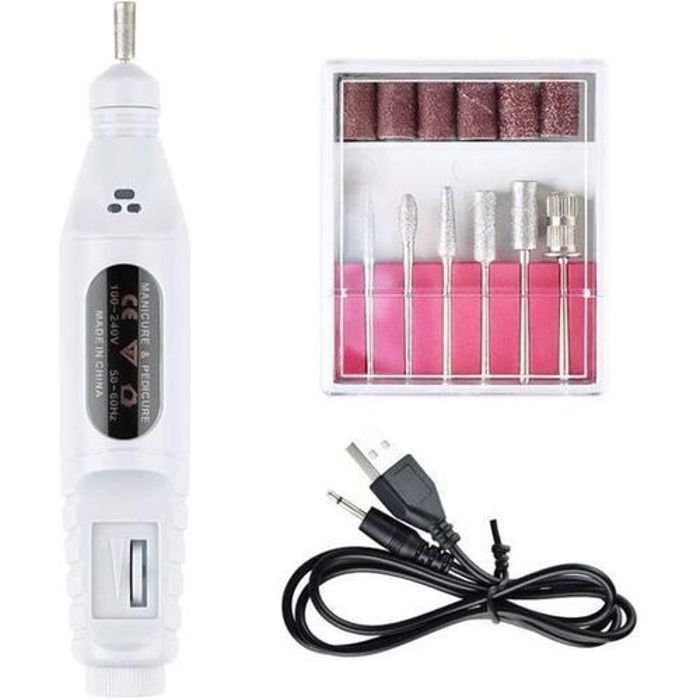 Ponceuse à Ongles - Non spécifié - Stylo - 0-20000RPM - 110V-240V - Léger et silencieux