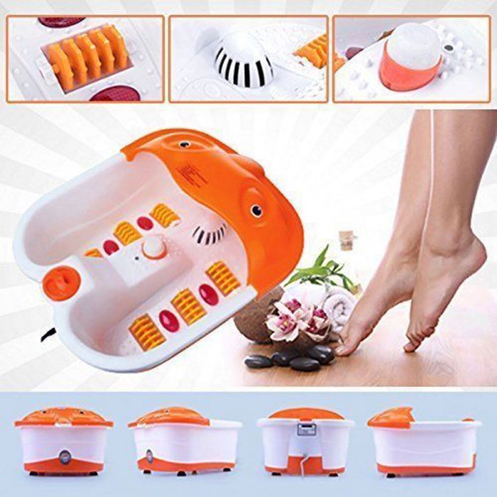 Massager de Bain de Pieds - Foot Spa - Multifonctionnel - Chauffage - Bulles - Ozone