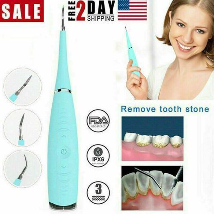 Détartreur dentaire - Oral Clean - Ultrasons - Silicone médical - Nettoyage complet - Rechargeable USB - Multi-Couleur
