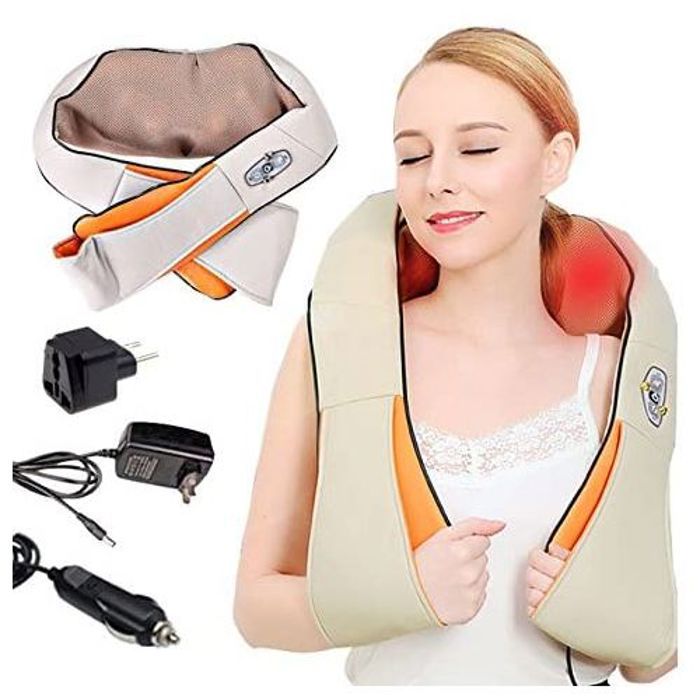 Massager of neck kneading Appareil de massage pour le cou, les épaules, le dos..
