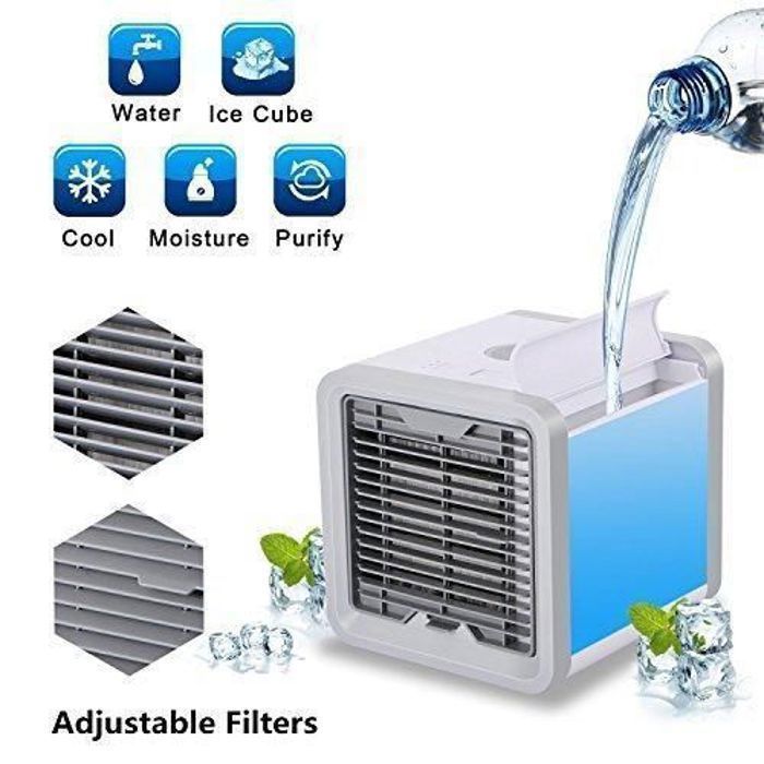 Climatiseur Mini - Arctic Air - Refroidisseur Portable - 3 Vitesses - USB - Blanc