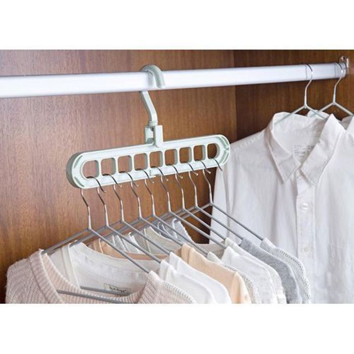 Organisateur de vêtements Multi-Couleur Maison Organization - Support de rangement - 360 degrés - Adulte - Chambre