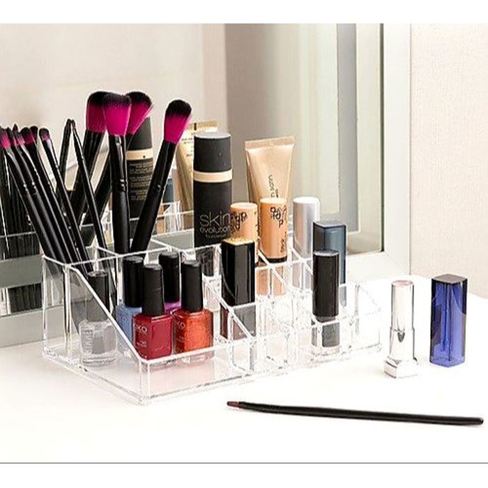 Organisateur de maquillage - Podium - Tiroir - Optimisation d'espace - Salle de bain - Design contemporain