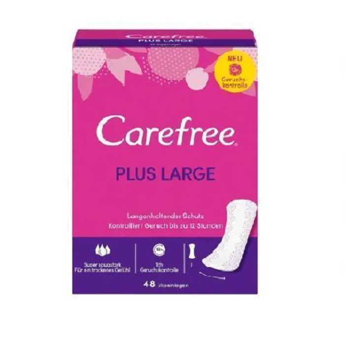 Carefree protège slip large 48pcs pour femmes