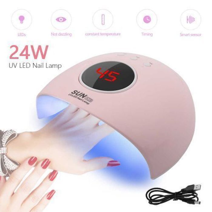 sun X28 Appareil pour Sèche les Ongles photothérapie Rapide LED séchage Ongles