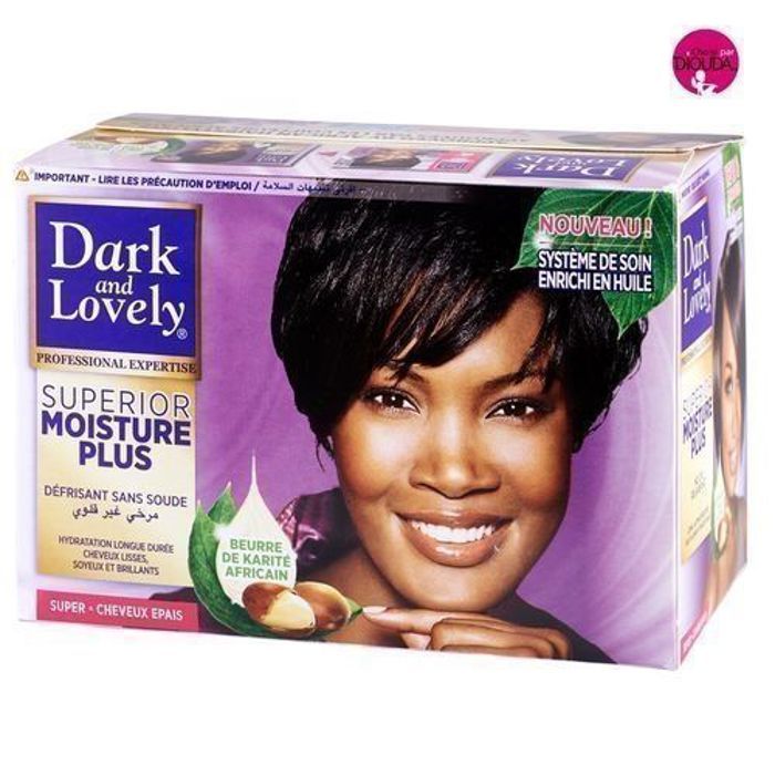 Kit de Défrisage Dark and Lovely - Superior Moisture Plus - Lissage & Hydratation
