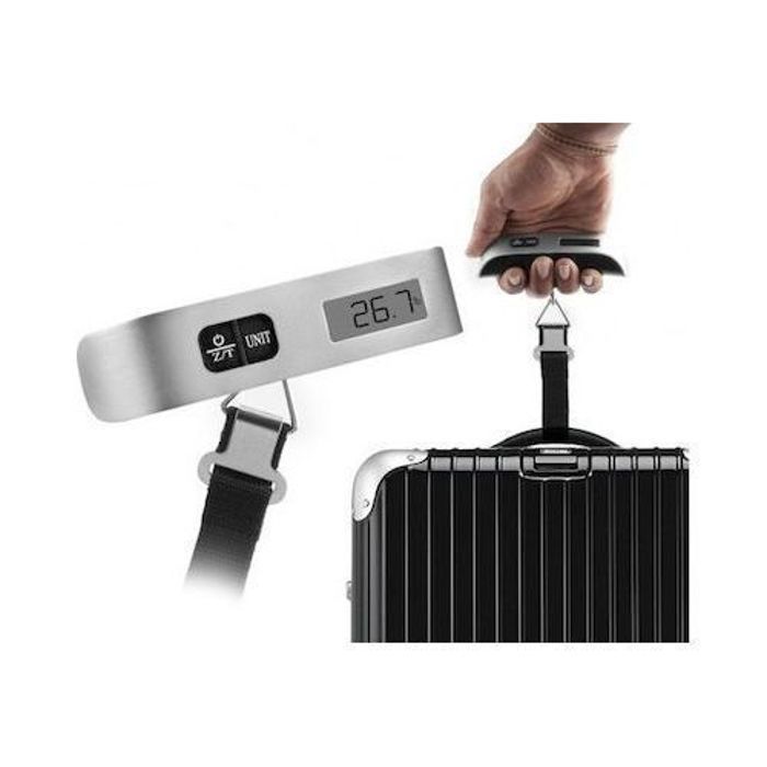 First Austria Pèse Valise Luggage Scale Maximum 50 Kg Thermomètre Intégré