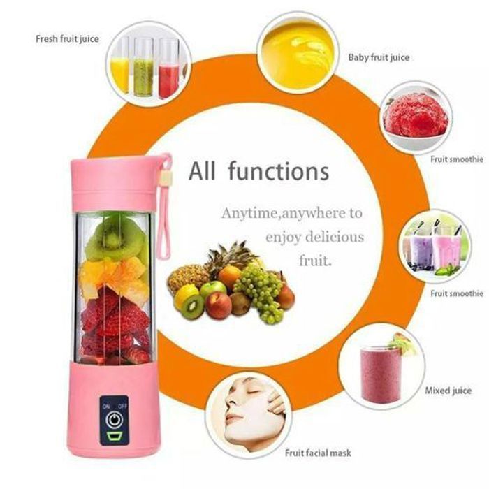 Mini Blender - GENERIC - Multifonctionnel - Portable - Mixeur électrique - Multicolore