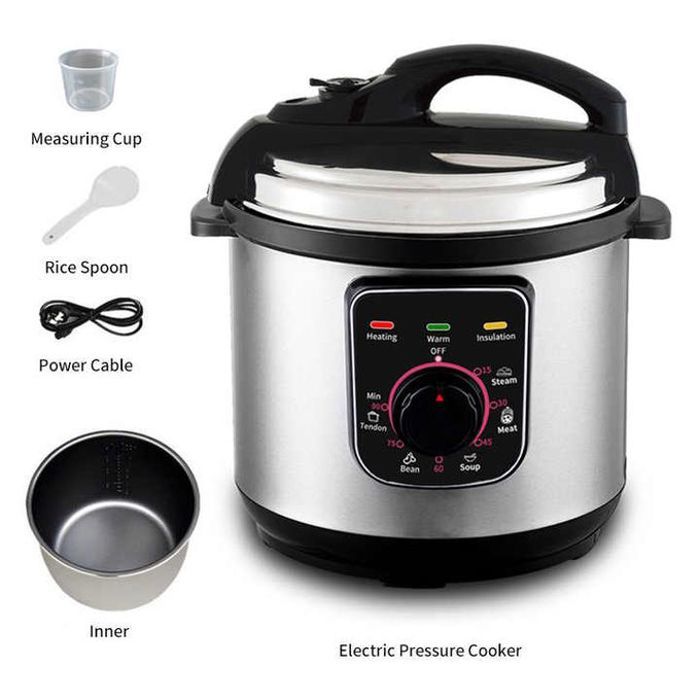 STR Robot Autocuiseur à haute pression et cuiseur vapeur smart cocotte 6l