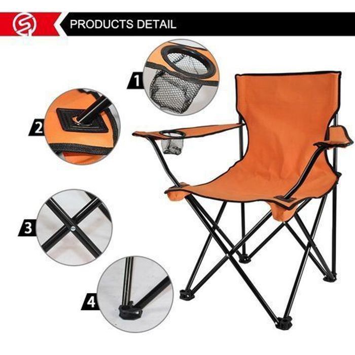 Chaise Relax ,Chaises de Camping Chaise Pliante  Chaise de pêche