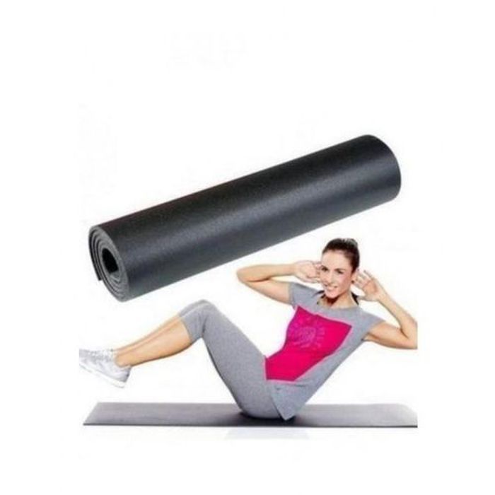 TAPIS DE SPORT SOL YOGA NOIR 113CMX50CM